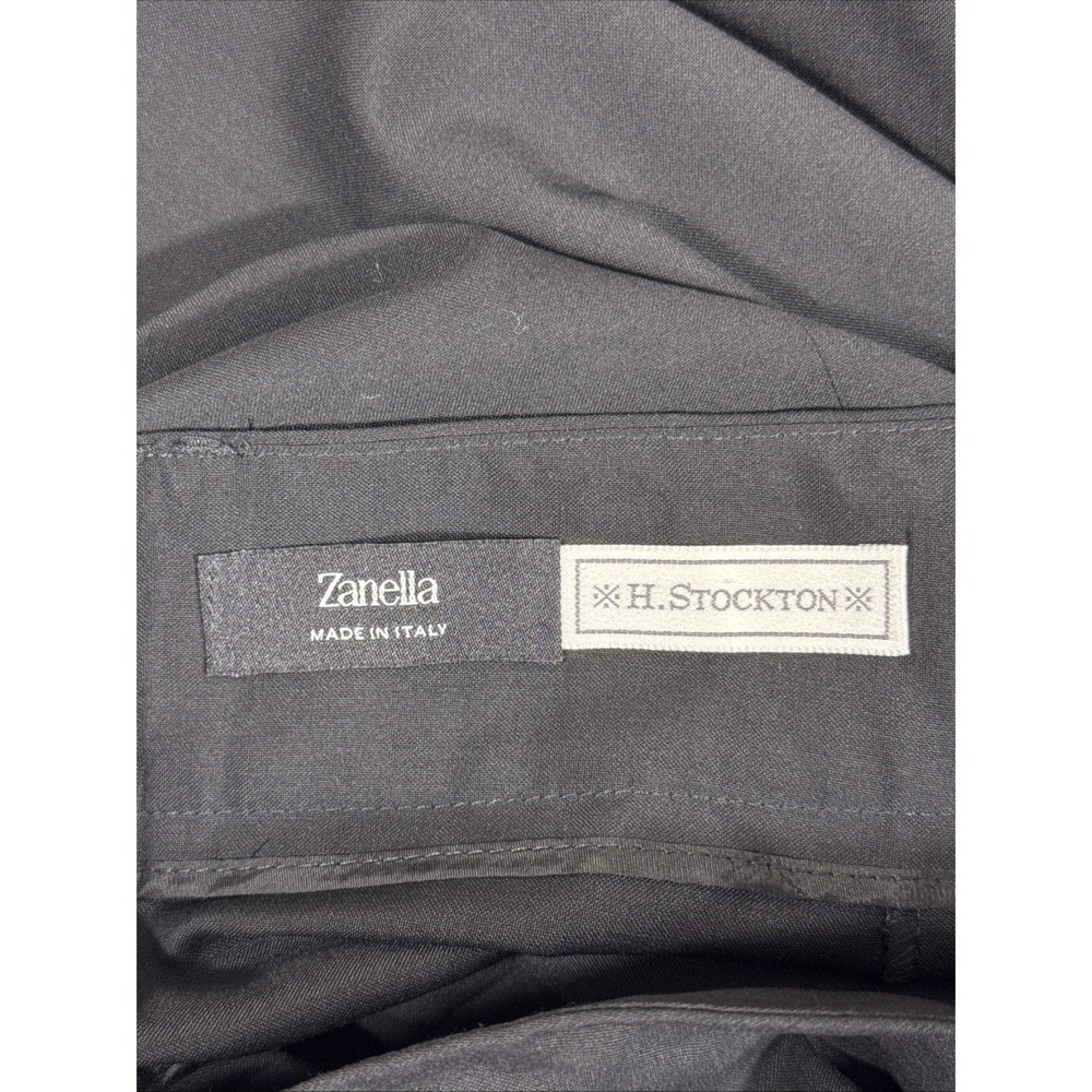 Zanella Black Wide-Leg Pants - Picture 11 of 15